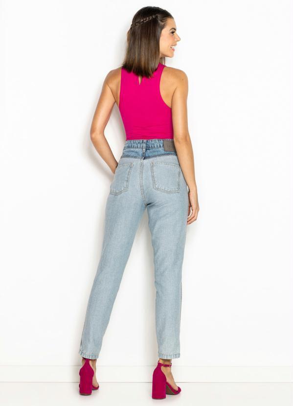 Forum - Body Dupla Face de Malha Rosa 8
