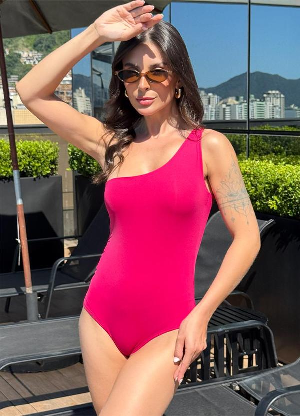 Hiatto Confecção - Body Duplo Ombro Só Rosa