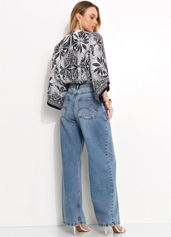 Farm - Body  em Viscose Preto 4