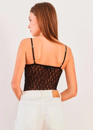 Sofie - Body Feminino em Renda com Alças Urban Codes - Sof - SOFIE