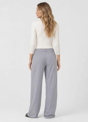Dianna - Body Feminino Malha Delicate com Gola Alta Bege - DIANNA