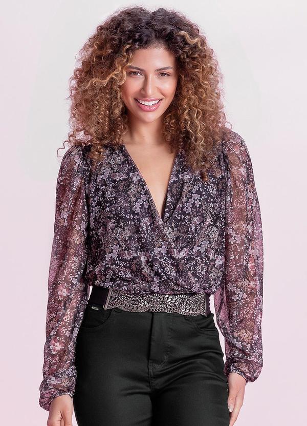 Marialícia - Body Feminino Preto