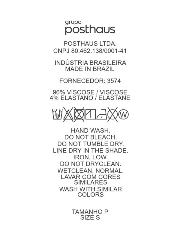 Quintess - Body Estampado Folhagem em Malha de Viscose com Manga Morcego 17