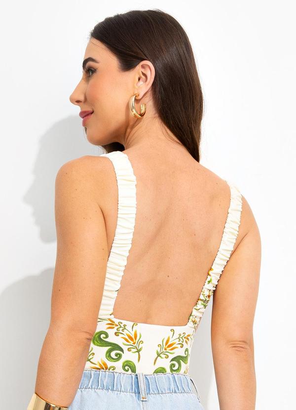 Farm - Body Frufru Milani Off White 2