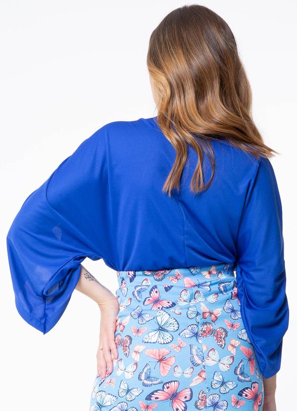 Misiss - Body Manga Morcego Liana Azul 2