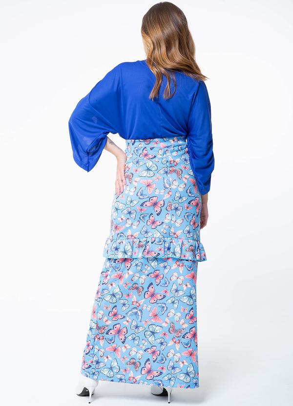 Misiss - Body Manga Morcego Liana Azul 4