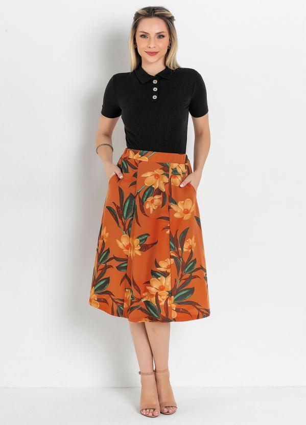 Rosalie - Body Preto com Gola Moda Evangélica 2