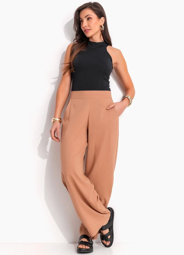 Quintess - Body Preto em Malha Crepe 13