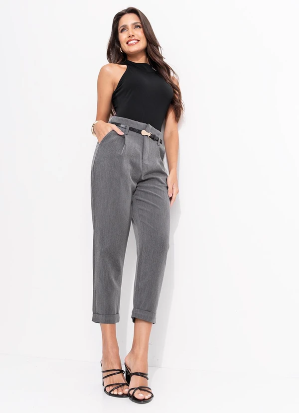 Quintess - Body Preto em Malha Crepe 3