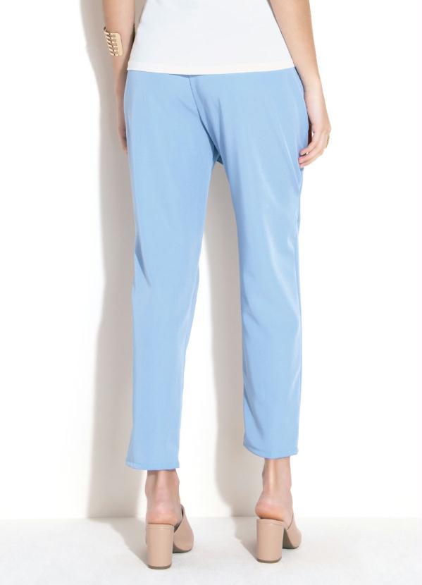 Quintess - Calça Azul Clochard com Faixa 2