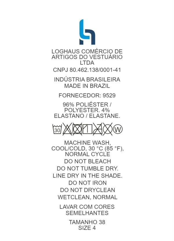 Quintess - Calça Azul Clochard com Faixa 9