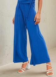 Cala Azul Royal em Malha de Viscose