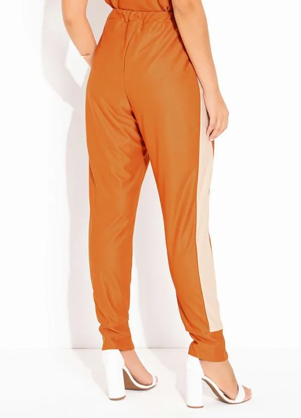 Rosalie - Calça Bicolor com Recortes 2