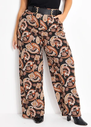 Quintess - Calça Cashmere em Malha de Viscose - QUINTESS