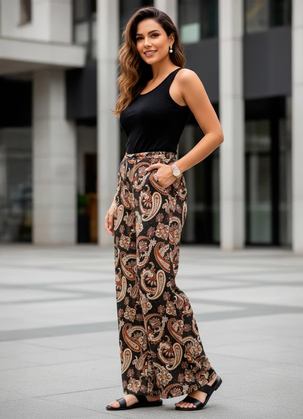 Quintess - Calça Cashmere em Malha de Viscose 13