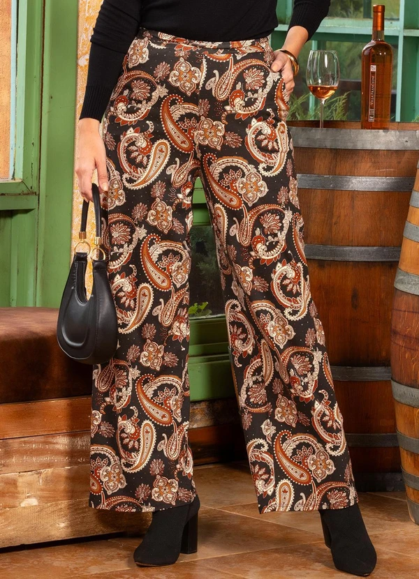 Quintess - Calça Cashmere em Malha de Viscose 12