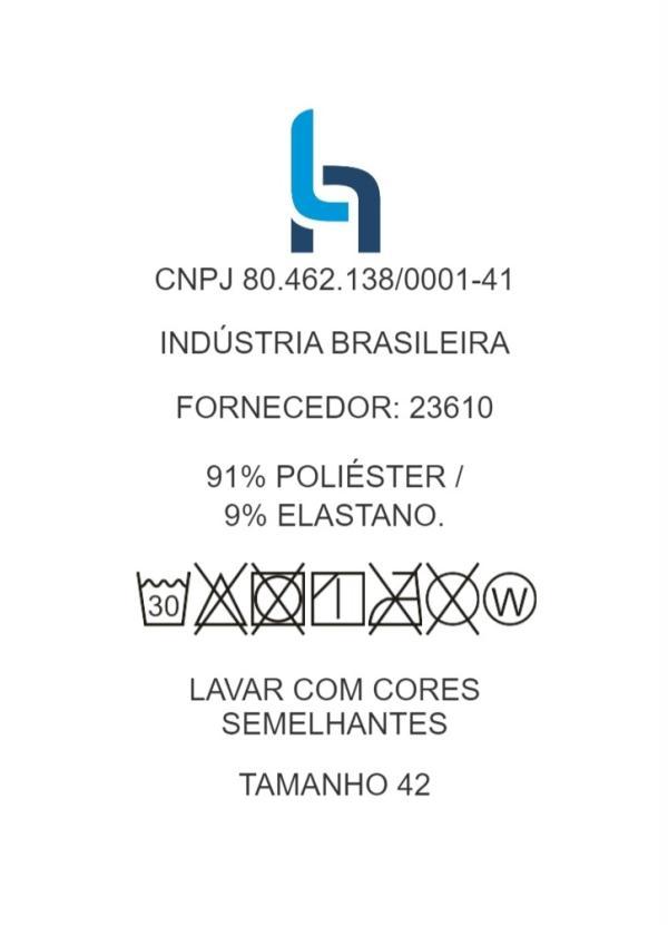 Outlet - Calça Cirrê com Bolsos Preta 10