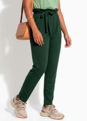 Cal�a Clochardt Verde Militar com Faixa na Cintu