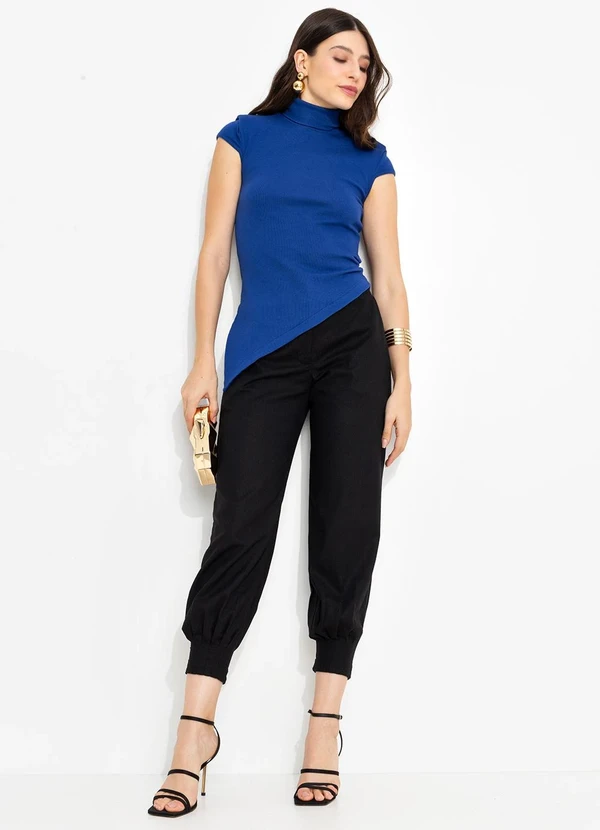 You Premium - Calça em Viscolinho Preto 3