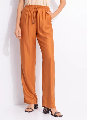 Colcci - Calça em Viscose Bege - COLCCI