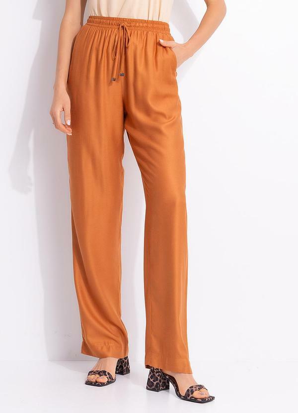 Colcci - Calça em Viscose Bege
