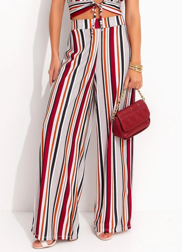 Moda Pop - Calça Estampado em Malha