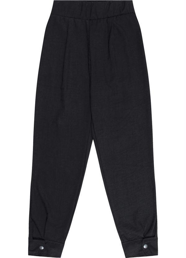 Cativa - Calça Feminina Adulto em Tecido Preto