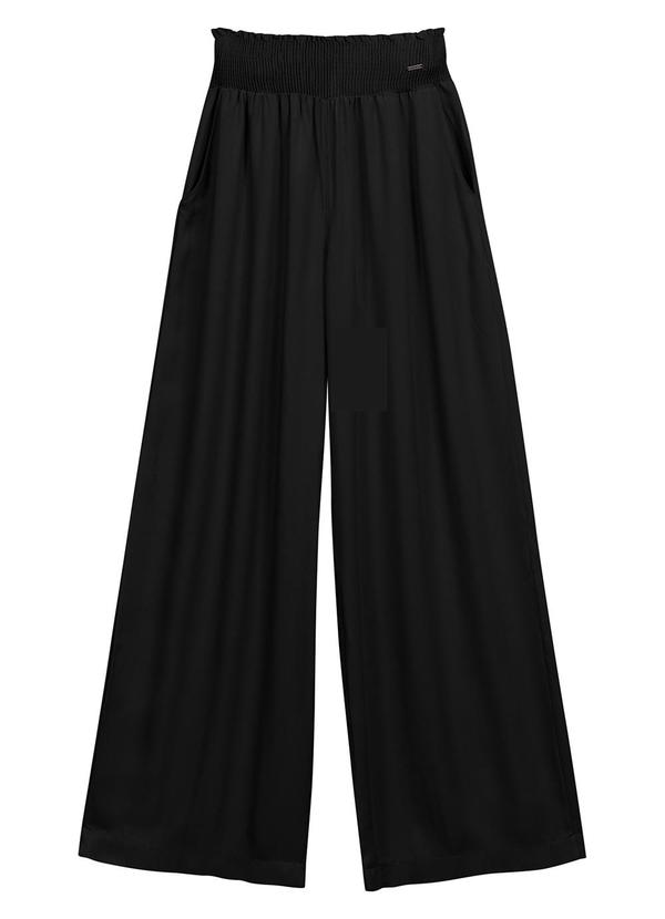 Marialícia - Calca Feminina Cintura Alta Preto