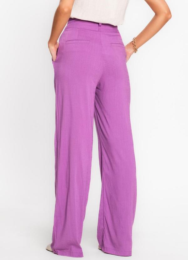 Endless - Calça Feminina em Viscose Roxo 2