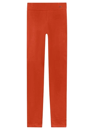 Marialícia - Calça Feminina Legging Laranja - MARIALÍCIA