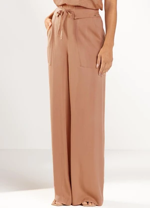 Marialícia - Calca Feminina Moderna Marrom - MARIALÍCIA