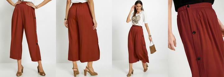 Cala Ferrugem em Viscose Plana