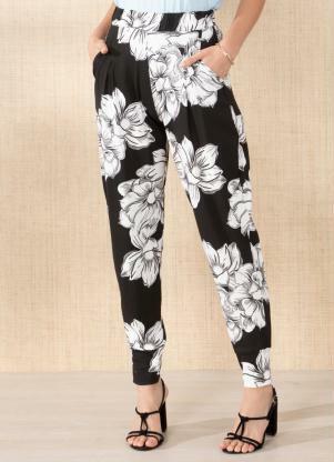 Cala (Floral) com Punhos Largos