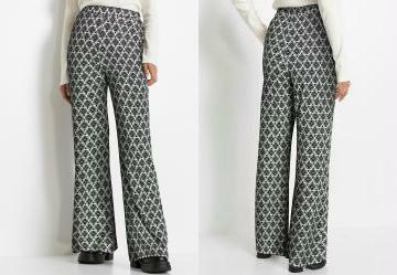 Cala Geomtrico em Malha de Viscose