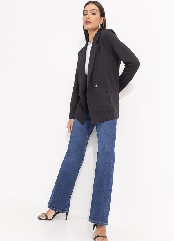 Quintess - Calça Jeans Azul Escuro em Jeans 13