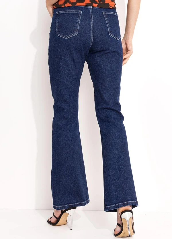 Quintess - Calça Jeans Azul Escuro em Jeans 2