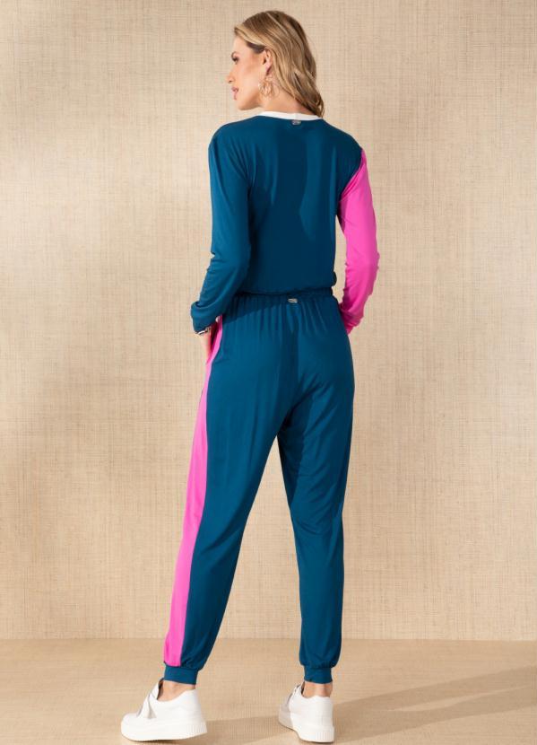 Quintess - Calça Jogger Bicolor 4