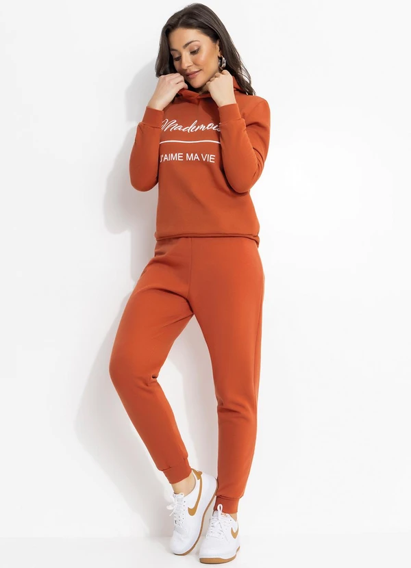 Moda Pop - Calça Jogger Telha 8