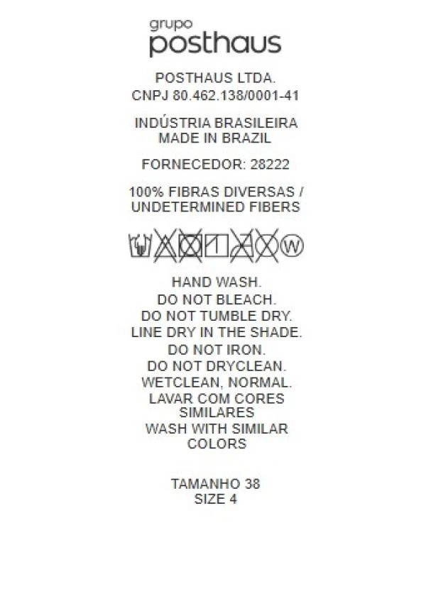 Quintess - Calça Listrado Rosa em Tecido Plano Sustentável. 5