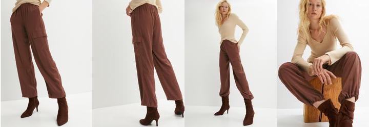 Cala Marrom em Viscose Plana