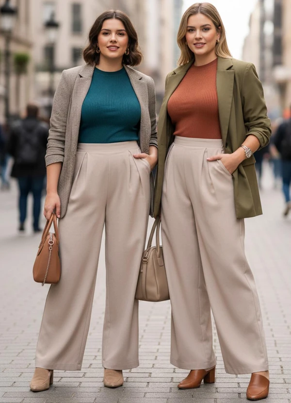 Quintess - Calça Natural em Linho