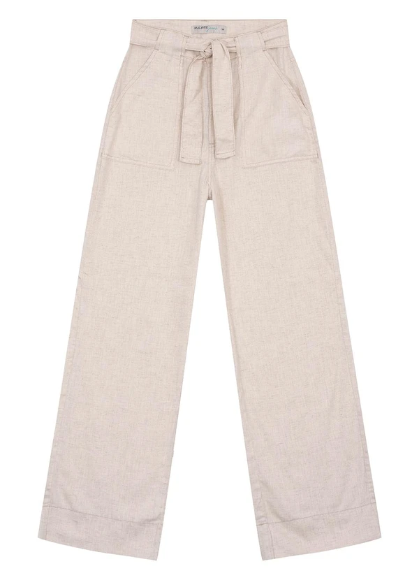 Malwee - Calça Off White Alfaiataria Cintura Alta 5