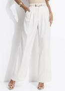 Cala Off White em Crepe Plano