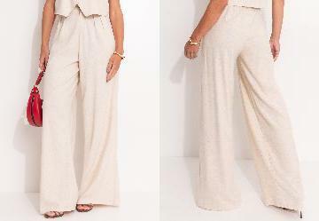 Cala Off White em Linho