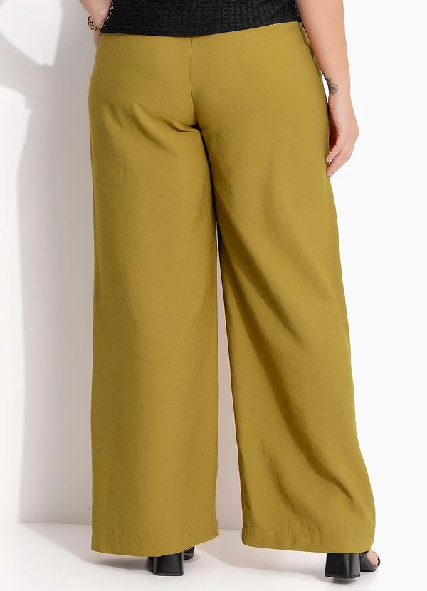 Quintess - Calça Oliva em Tecido Viscose com Elastano 12