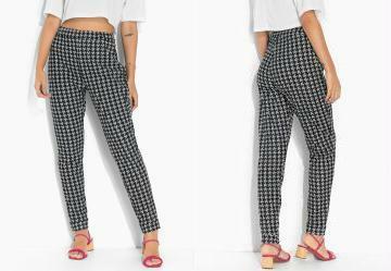 Cala Pied de Poule com Cintura Alta