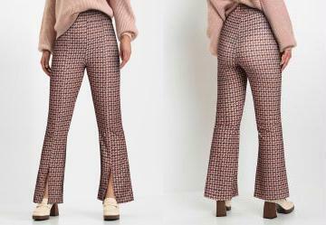 Cala Pied de Poule em Malha Crepe