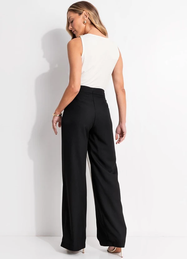 Quintess - Calça Preta em Alfaiataria 5