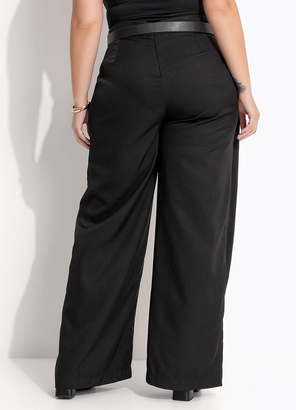 Quintess - Calça Preta em Alfaiataria 7