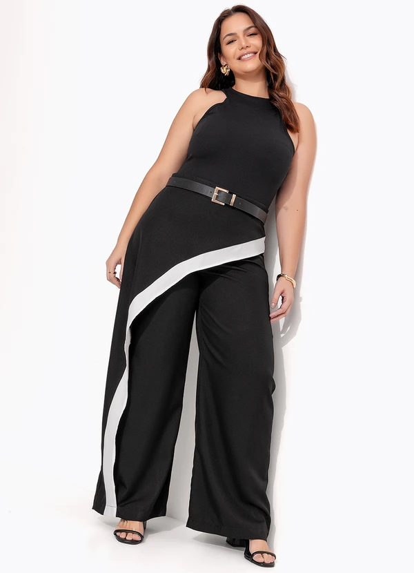 Quintess - Calça Preta em Alfaiataria 8